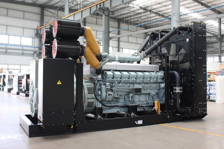 900 Kva 650KVA Prime Standby Continuous Generator 3 Phase Soundproof Diesel Generator S12A2-PTA2