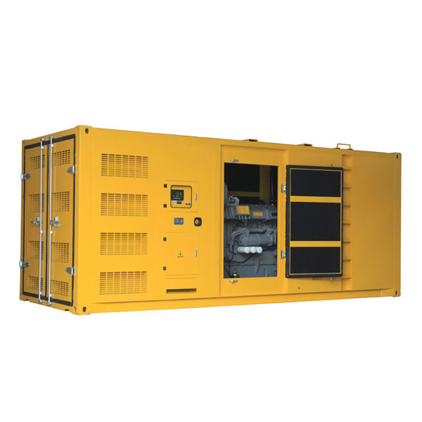 Containeried Type 3 Phase Diesel Generator Set 900kva 720kw With Cummins Or Perkins Engine